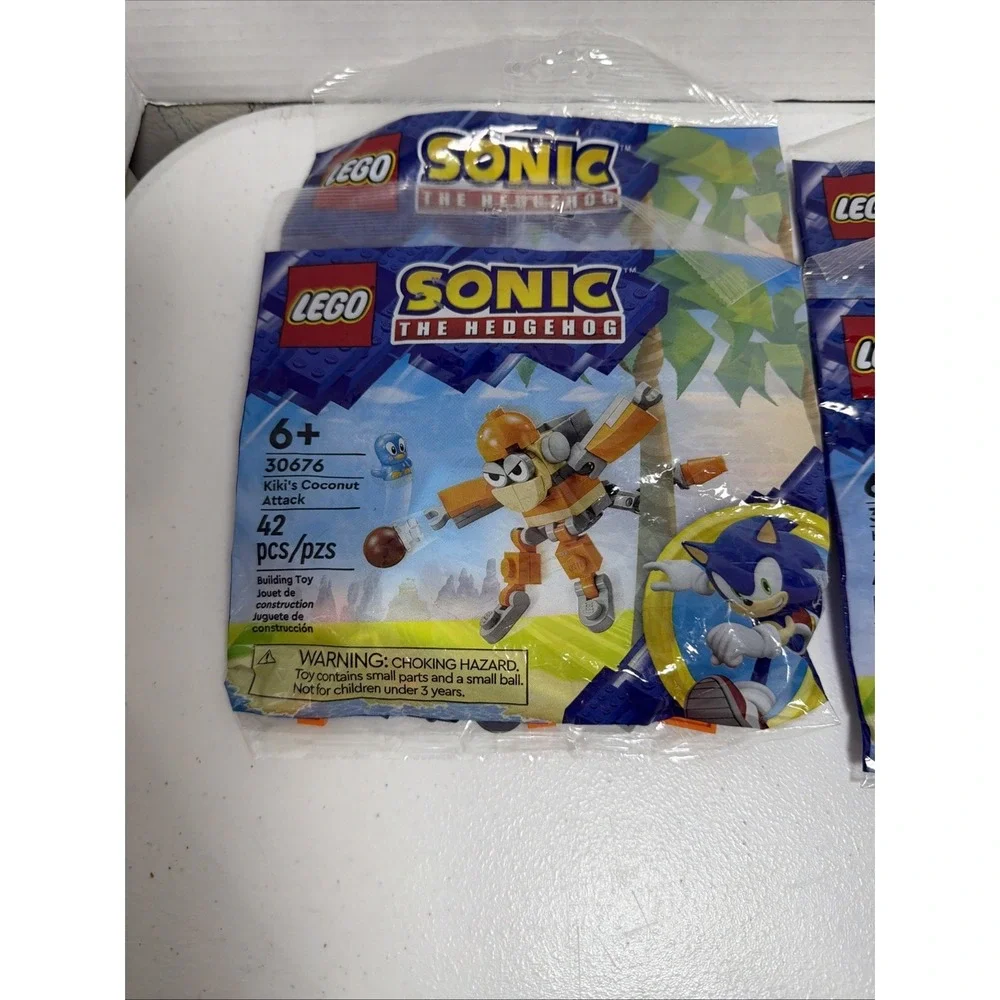 LOT OF‎ 4 LEGO Sonic Kiki's Coconut Attack 30676